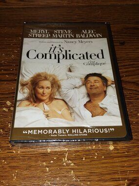 It's Complicated (DVD, 2013) (unopened) Meryl Streep Steve Martin